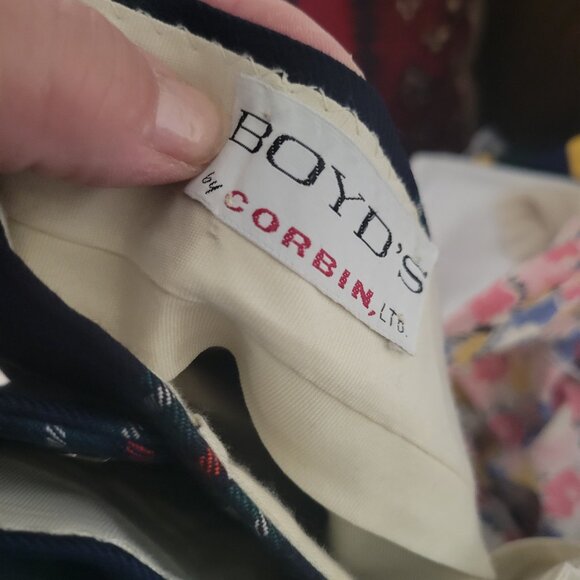 Vintage Boyd's of London Scottish Tartans by Corbin Wool Plaid Pants - Picture 3 of 5